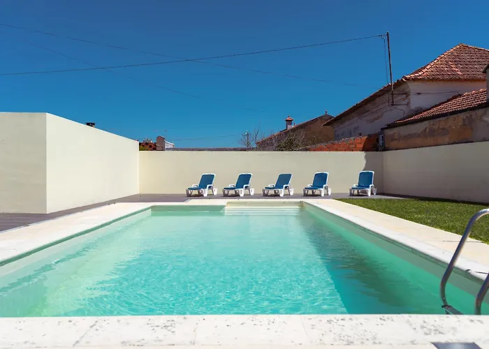 Holiday home Retiro Da Atafona Pool House Yellow